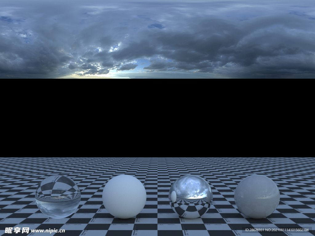 C4D天空贴图HDR贴图