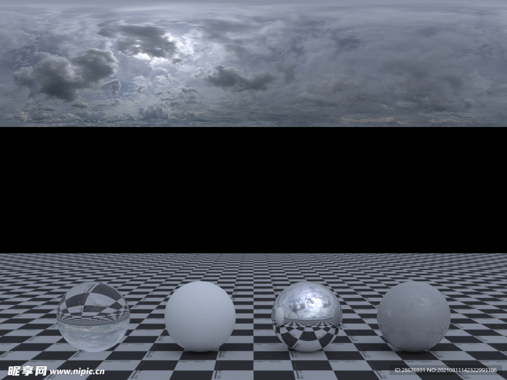 C4D天空贴图HDR贴图