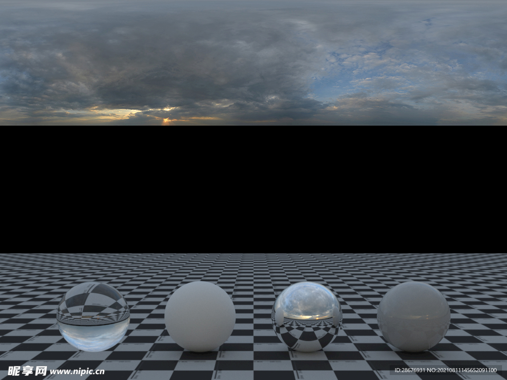 C4D天空贴图HDR贴图