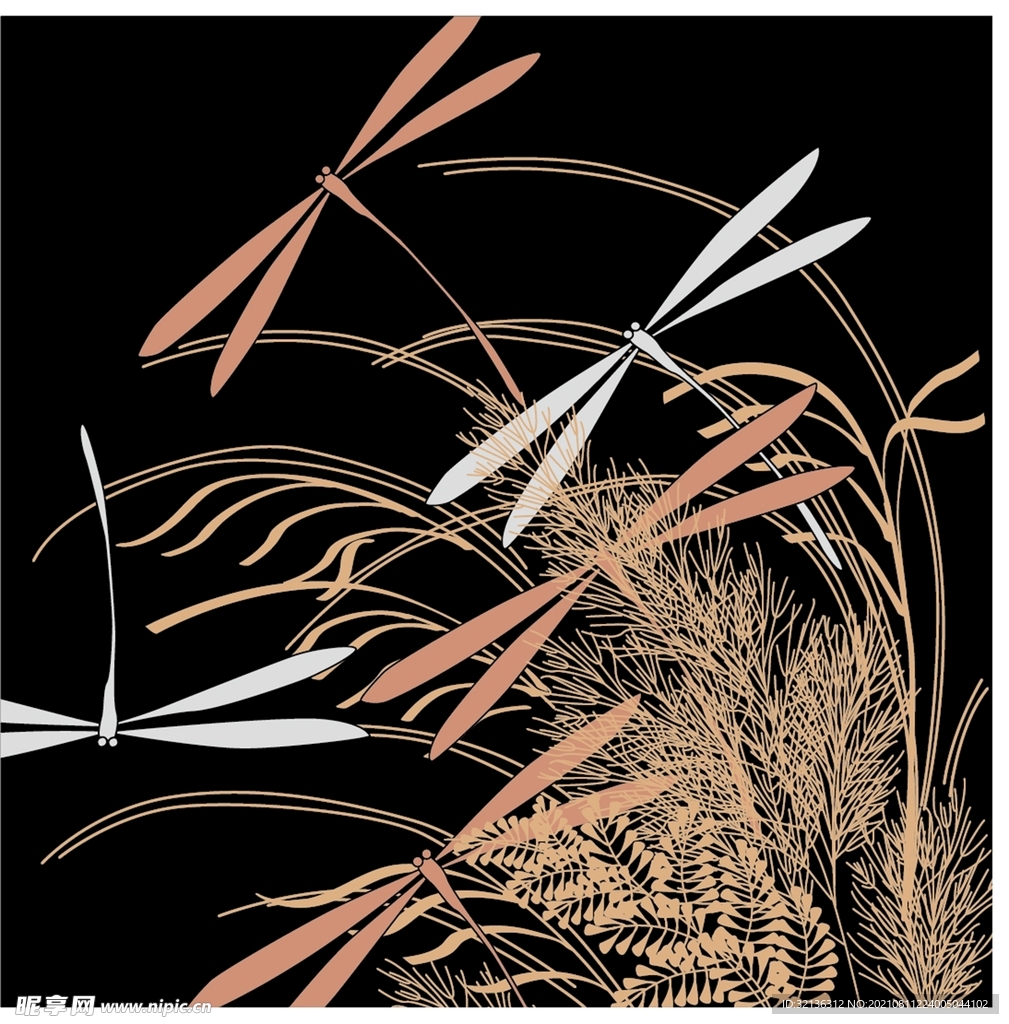 背景花纹