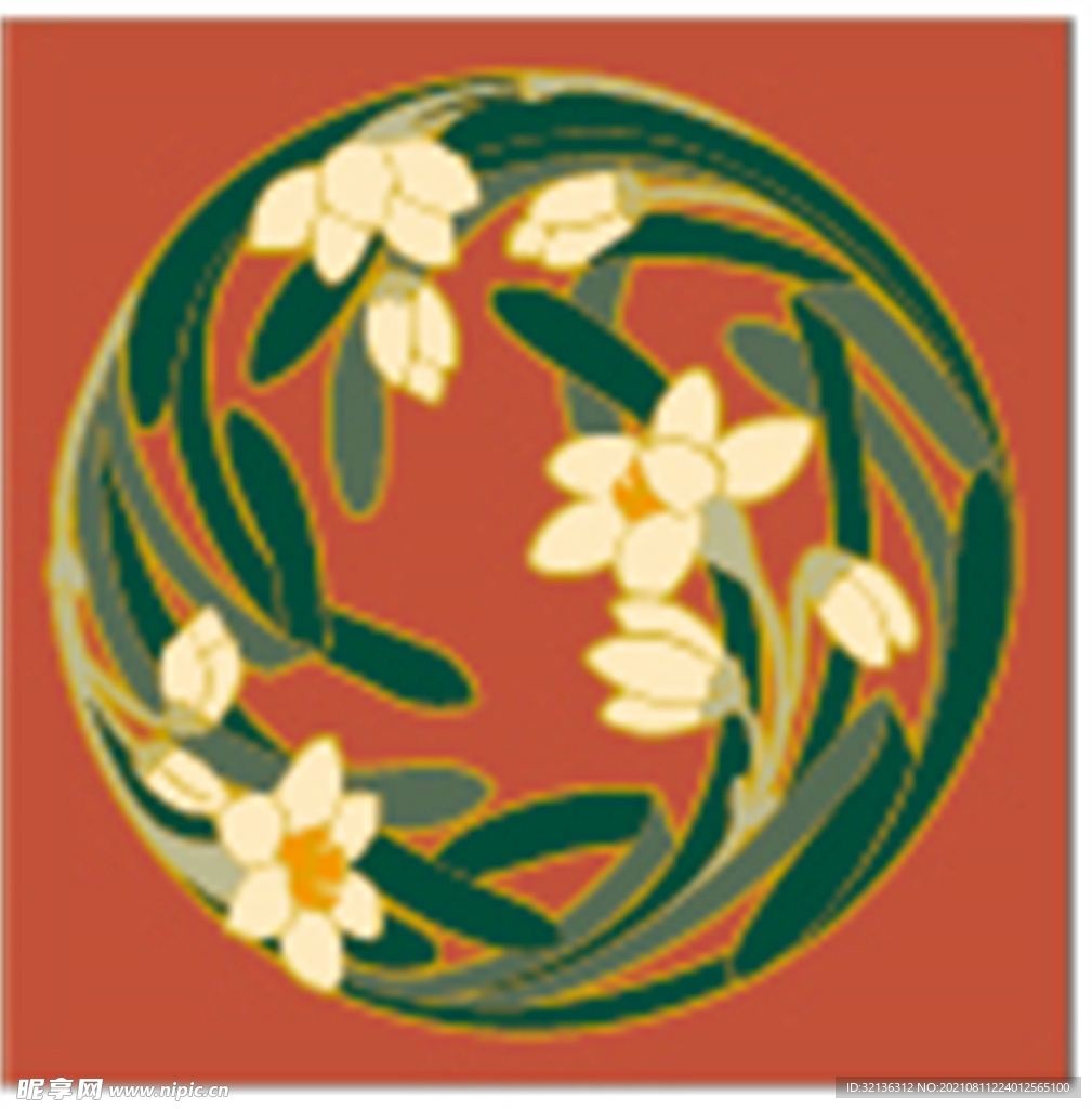 背景花纹