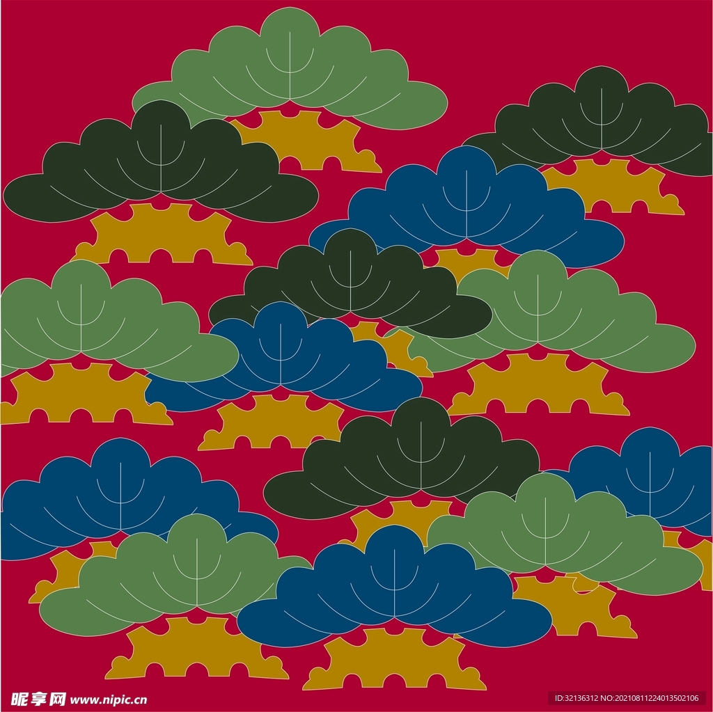背景花纹