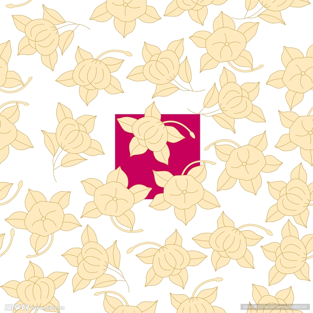 背景花纹