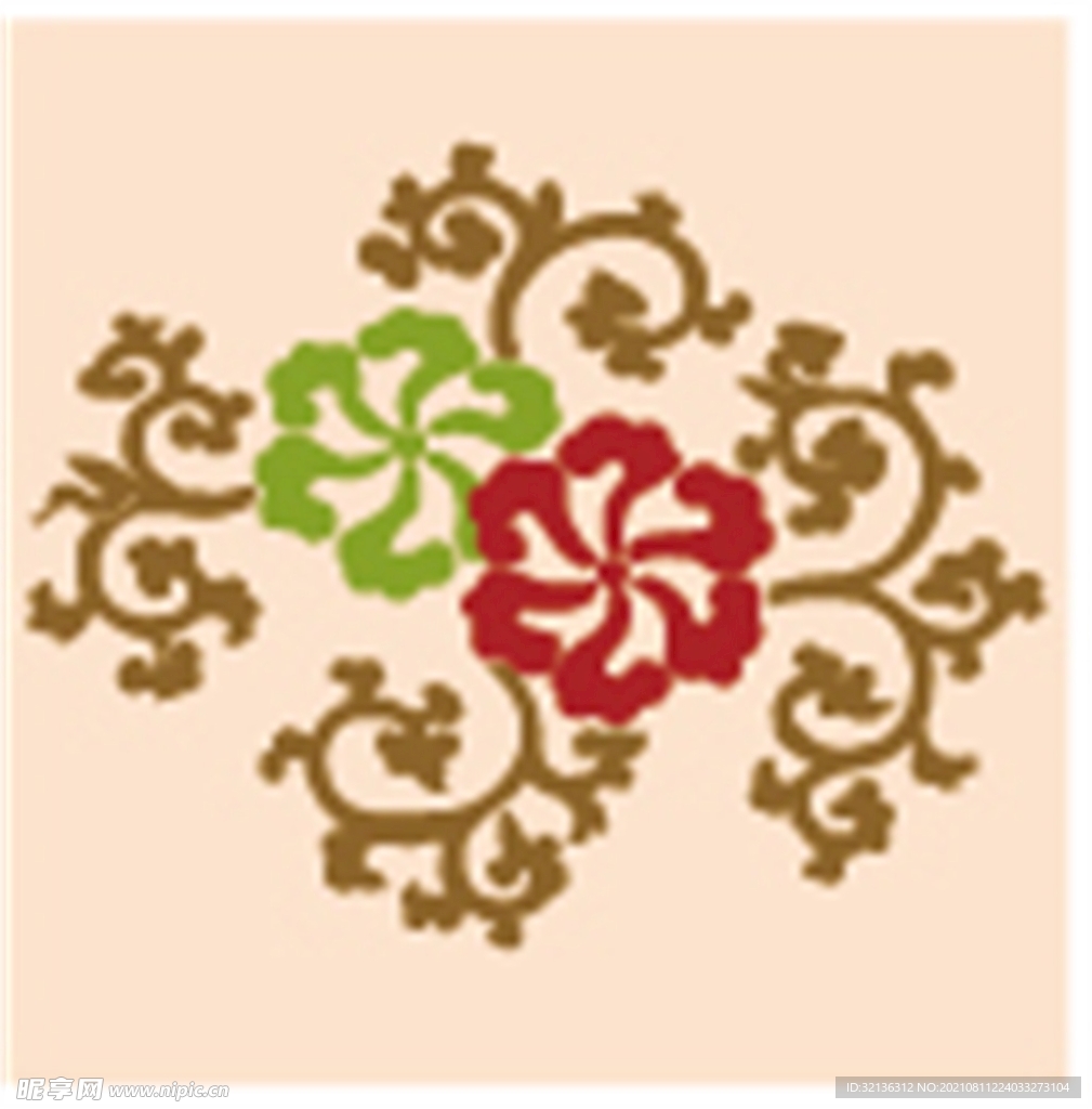 背景花纹