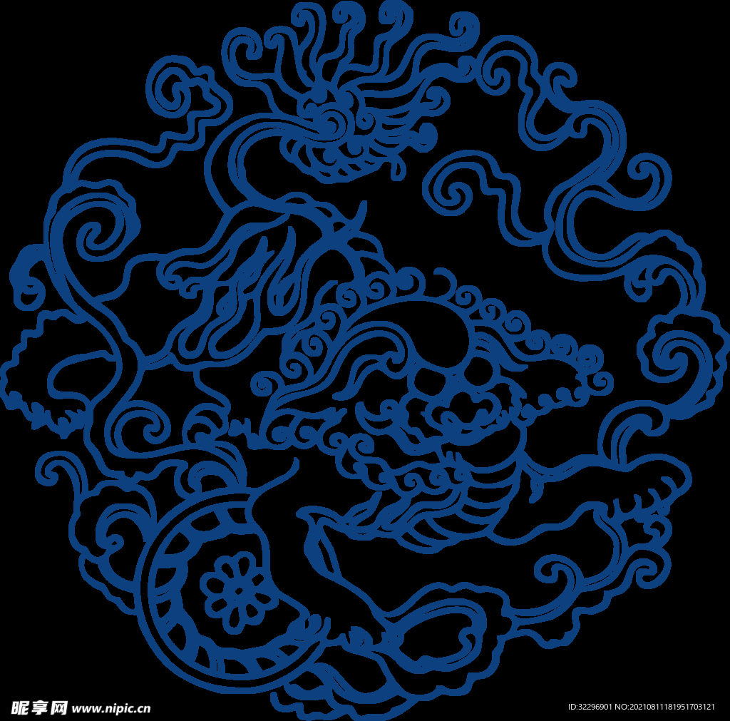 青花瓷图案
