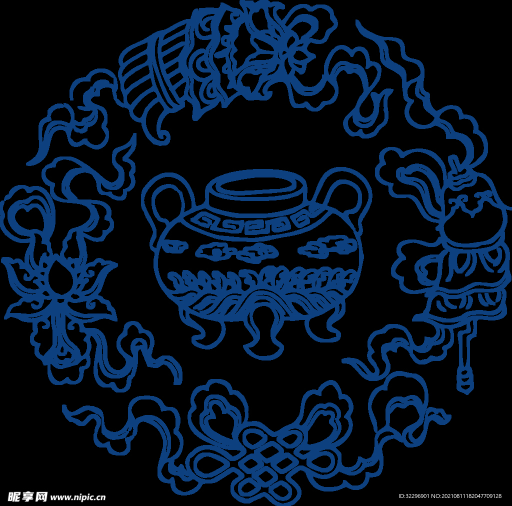 青花瓷图案