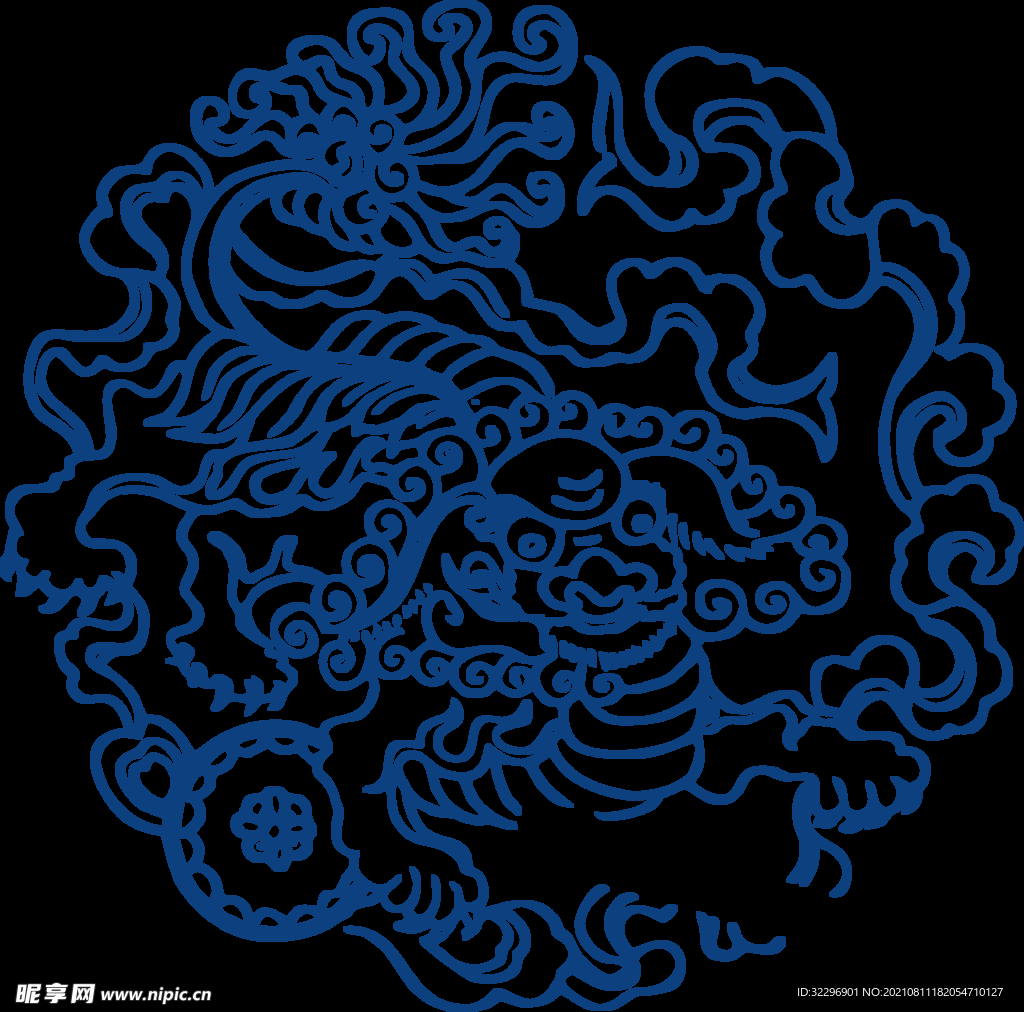 青花瓷图案