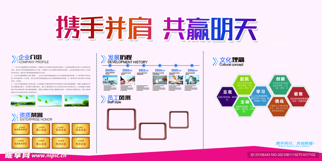 企业展板