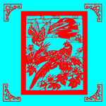花鸟剪纸