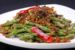 榄菜肉碎四季豆