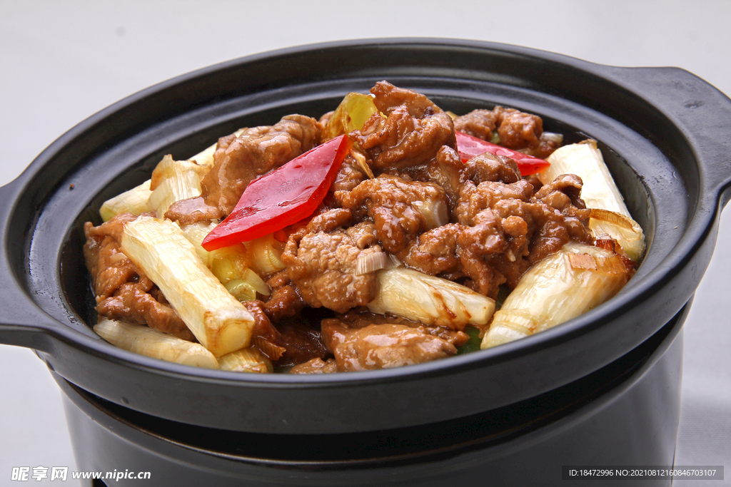 葱烧鹿肉