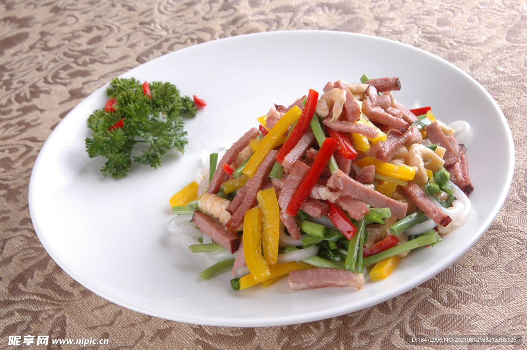 虾干炒腊肉