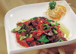 尖椒炒腊牛肉