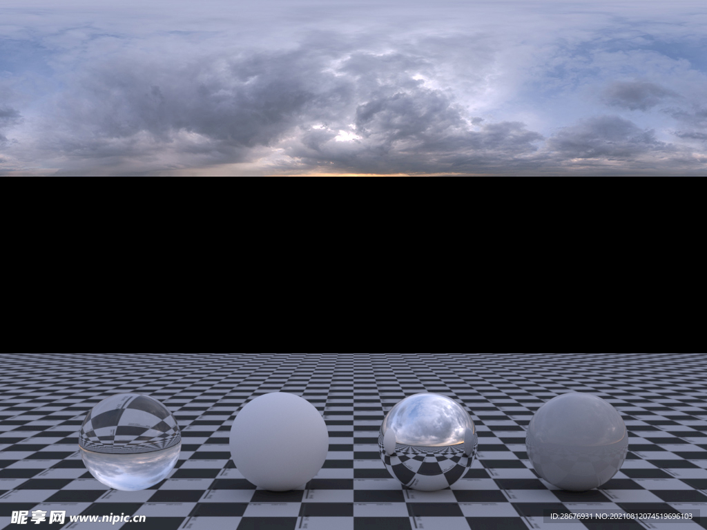 C4D天空贴图HDR贴图