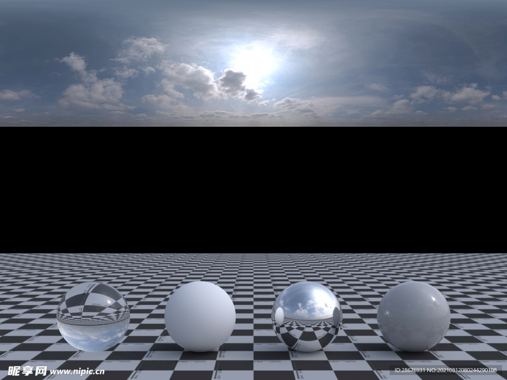 C4D天空贴图HDR贴图