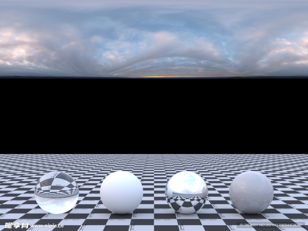 C4D天空贴图HDR贴图