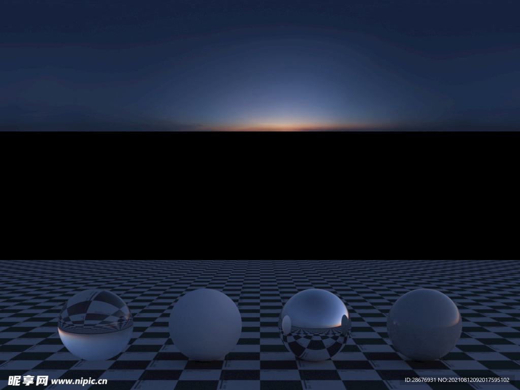 C4D天空贴图HDR贴图