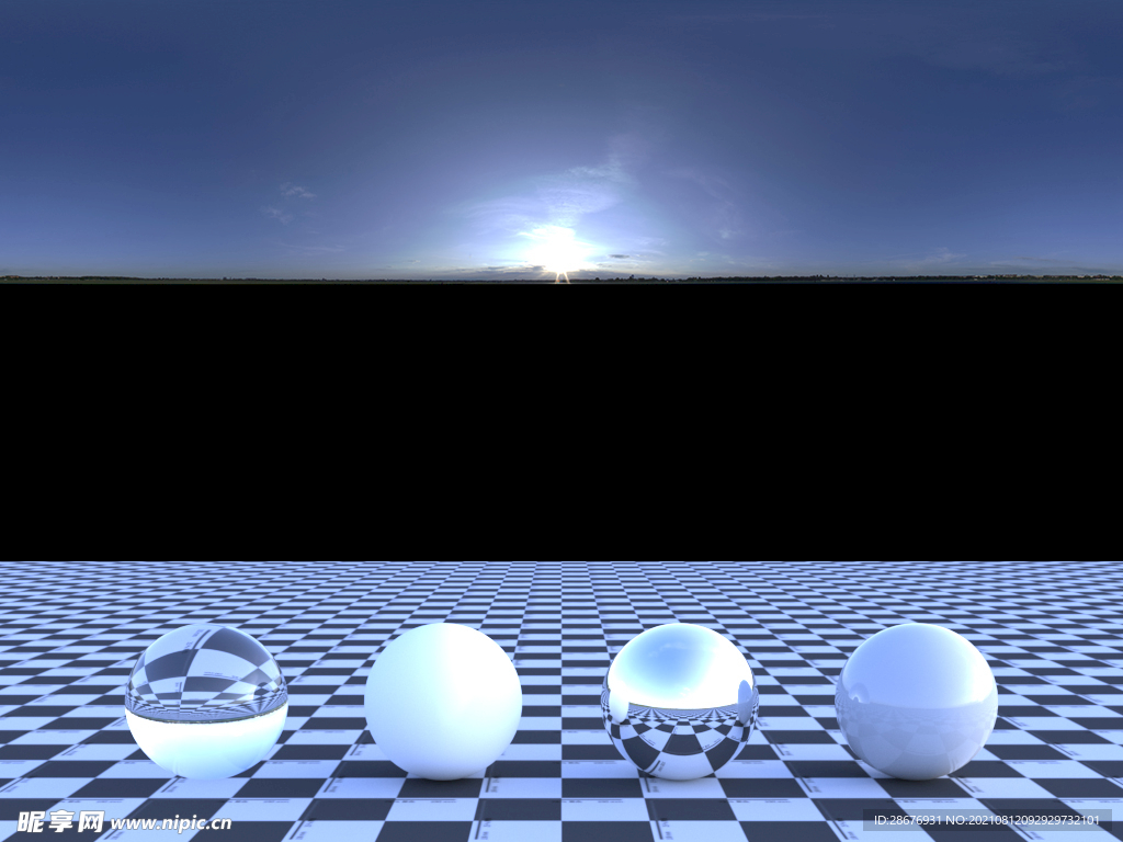 C4D天空贴图HDR贴图