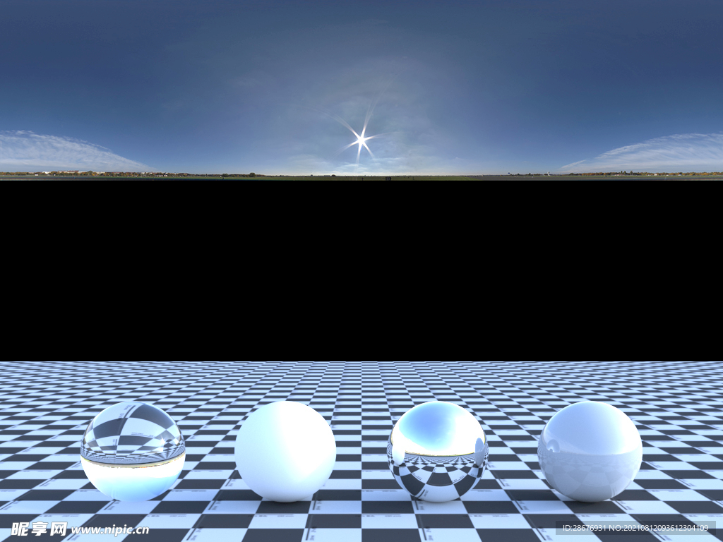 C4D天空贴图HDR贴图
