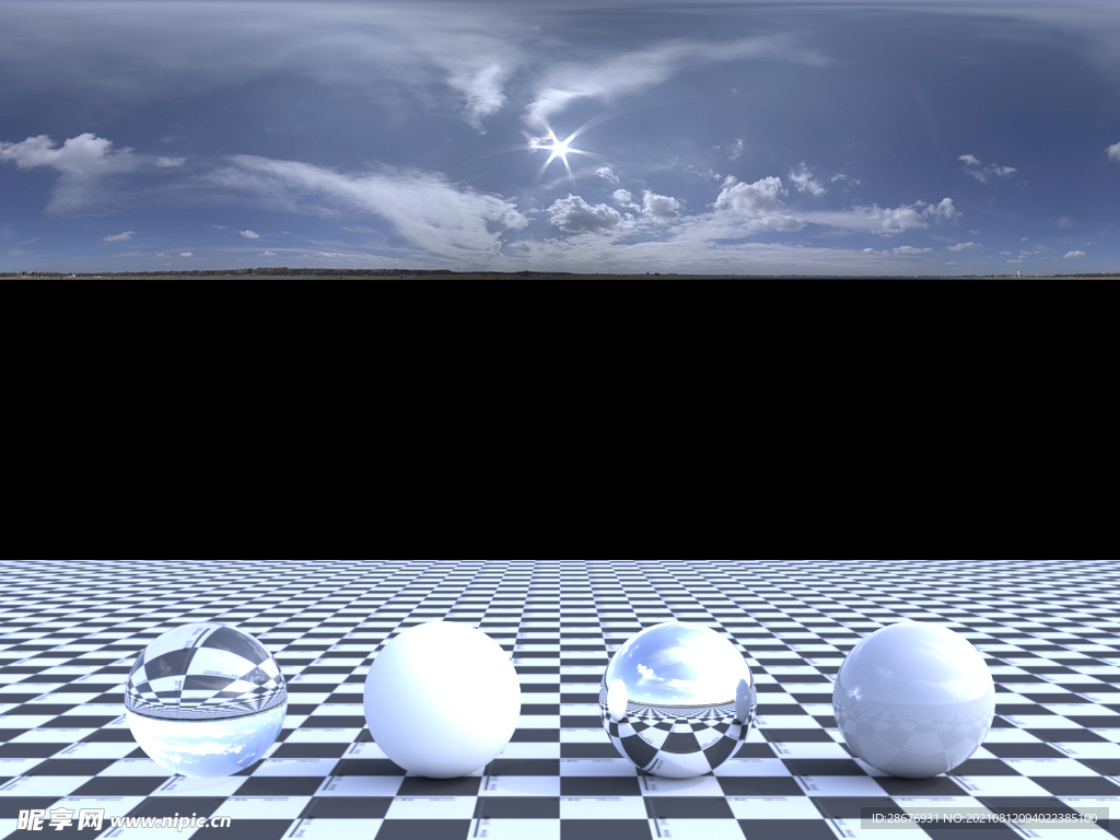 C4D天空贴图HDR贴图