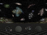 HDR贴图C4D宇宙星空背景