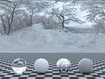 HDR贴图C4D雪景贴图