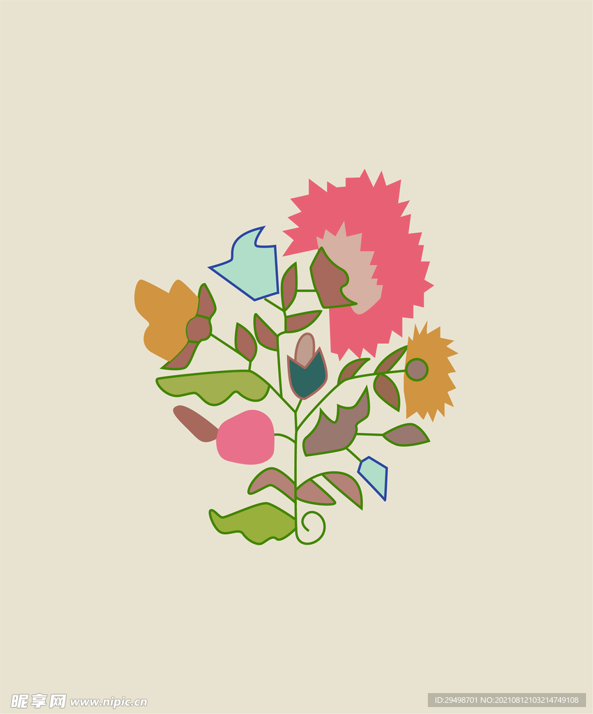 花