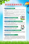 新冠疫苗接种科普知识展板