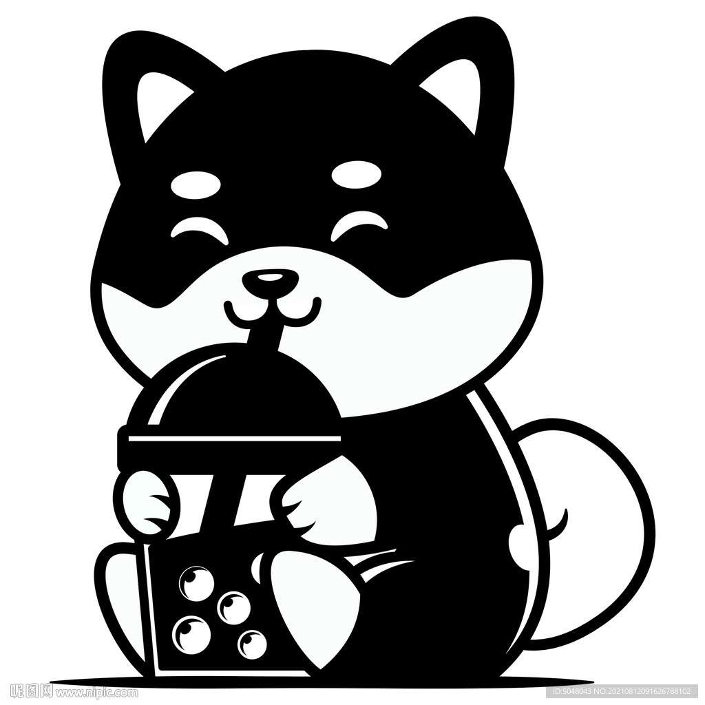 柴犬 贴纸