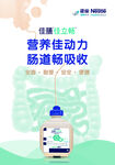 肠道营养新品上市海报