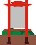 铁艺牌 简易东方元素