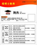 培训机构名片