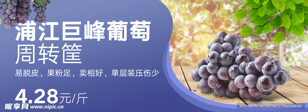 水果banner