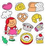 手绘卡通元素 