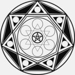 魔法阵矢量图