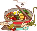 火锅插画