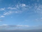 纯净的蓝天白云风景