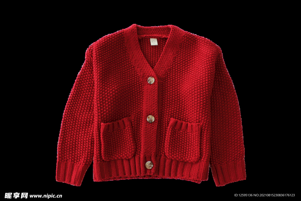 红色毛衣