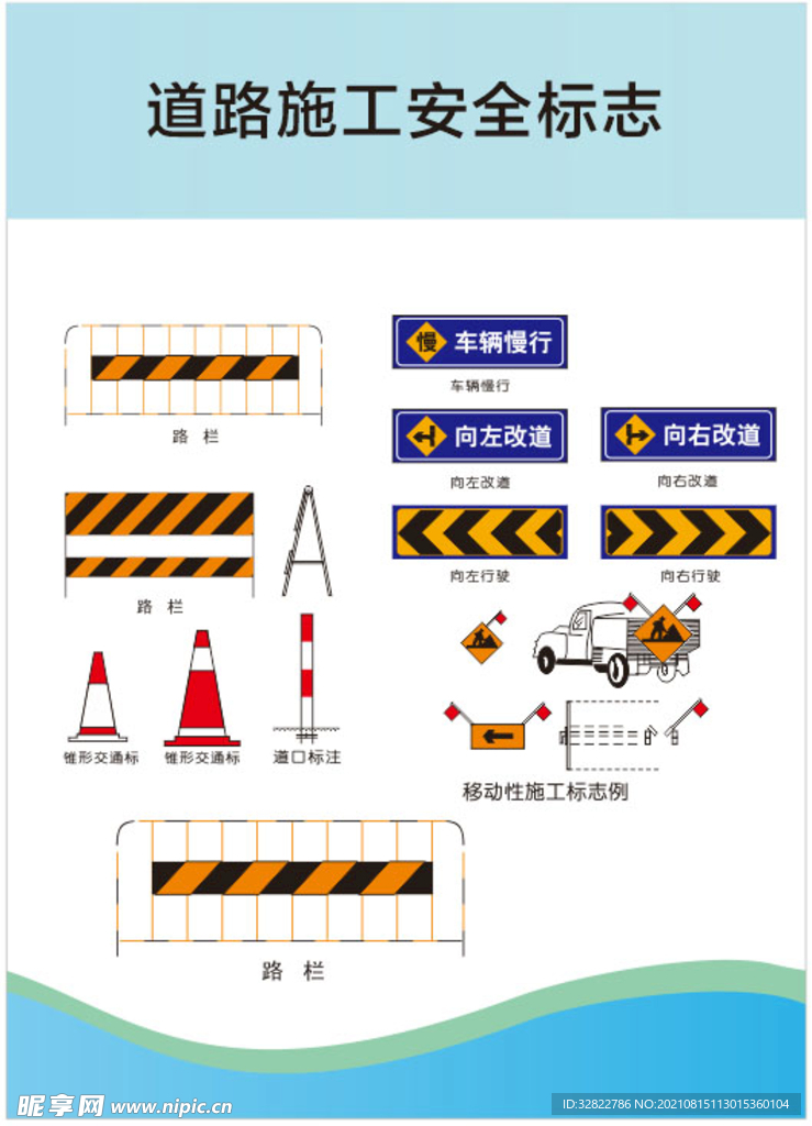 道路施工安全标志