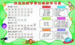 小学声母表和数学单位