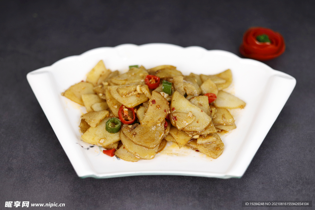 干锅土豆片 