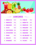 奶茶价目表
