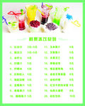 奶茶价目表