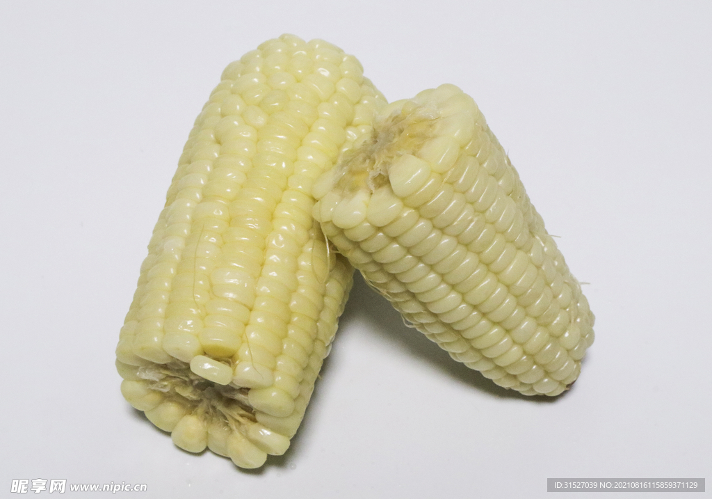 白玉米素材图片