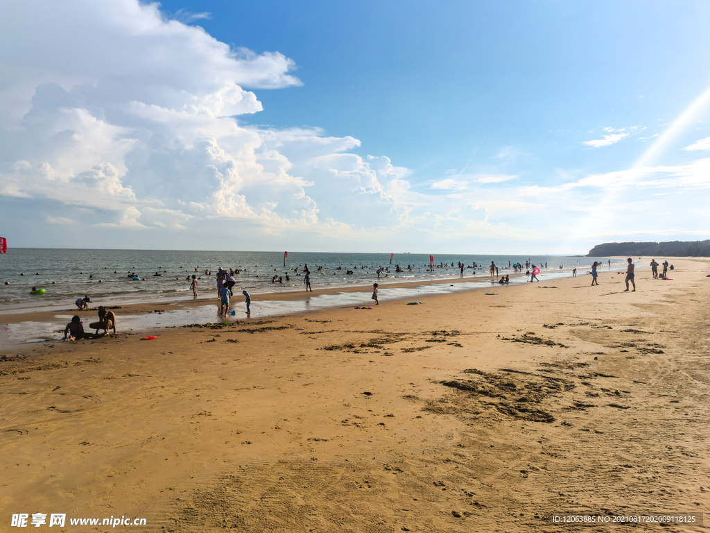 白沙湾海景沙滩