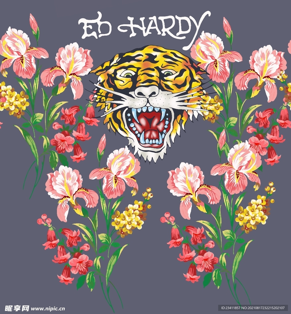 老虎 花 ED HARPY 