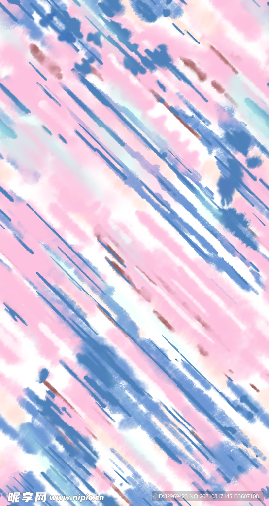 扎染花