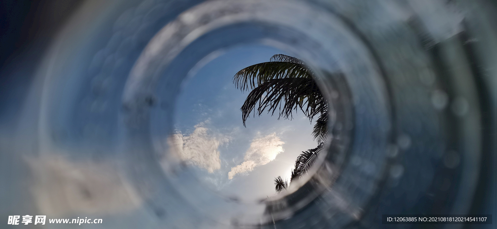 海景沙滩天空