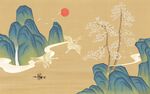 国画山水