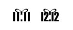 双十一双十二礼盒logo